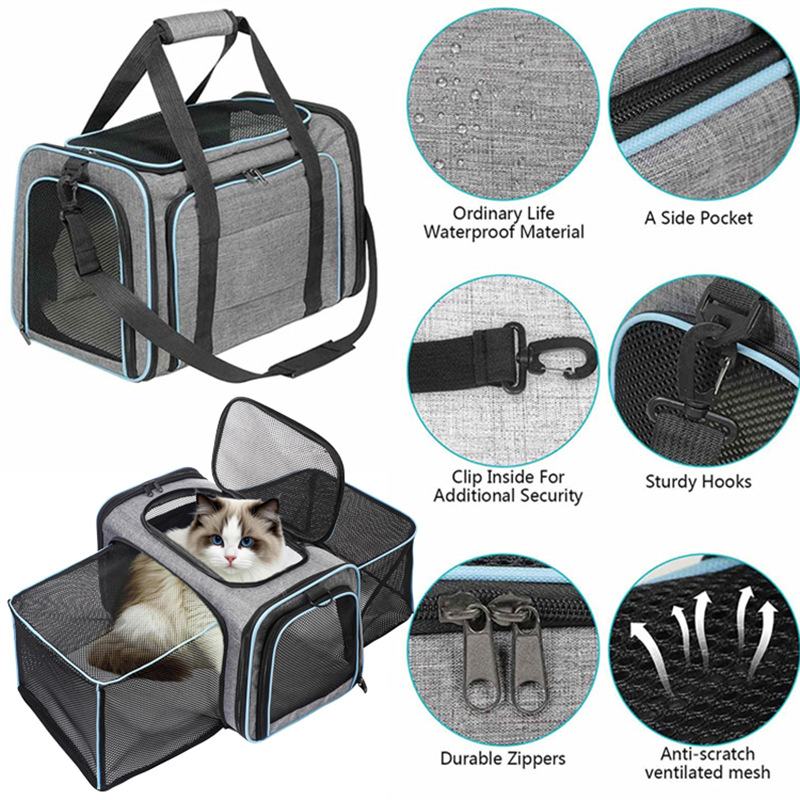 Pet Car Seat Carrier Expandable - Image 2