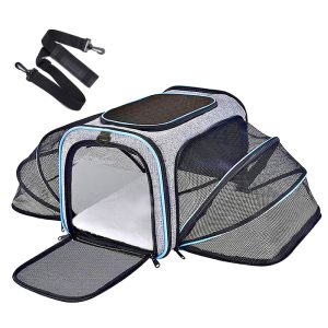 Pet Car Seat Carrier Expandable Portable