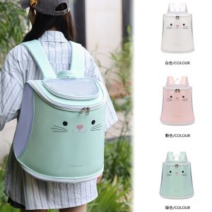 Space Capsule Pet Carrier Backpack Large Capacity Foldable Portable