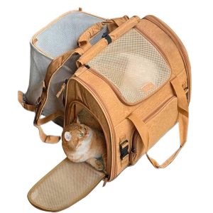 Pet Car Seat Carrier Expandable Portable