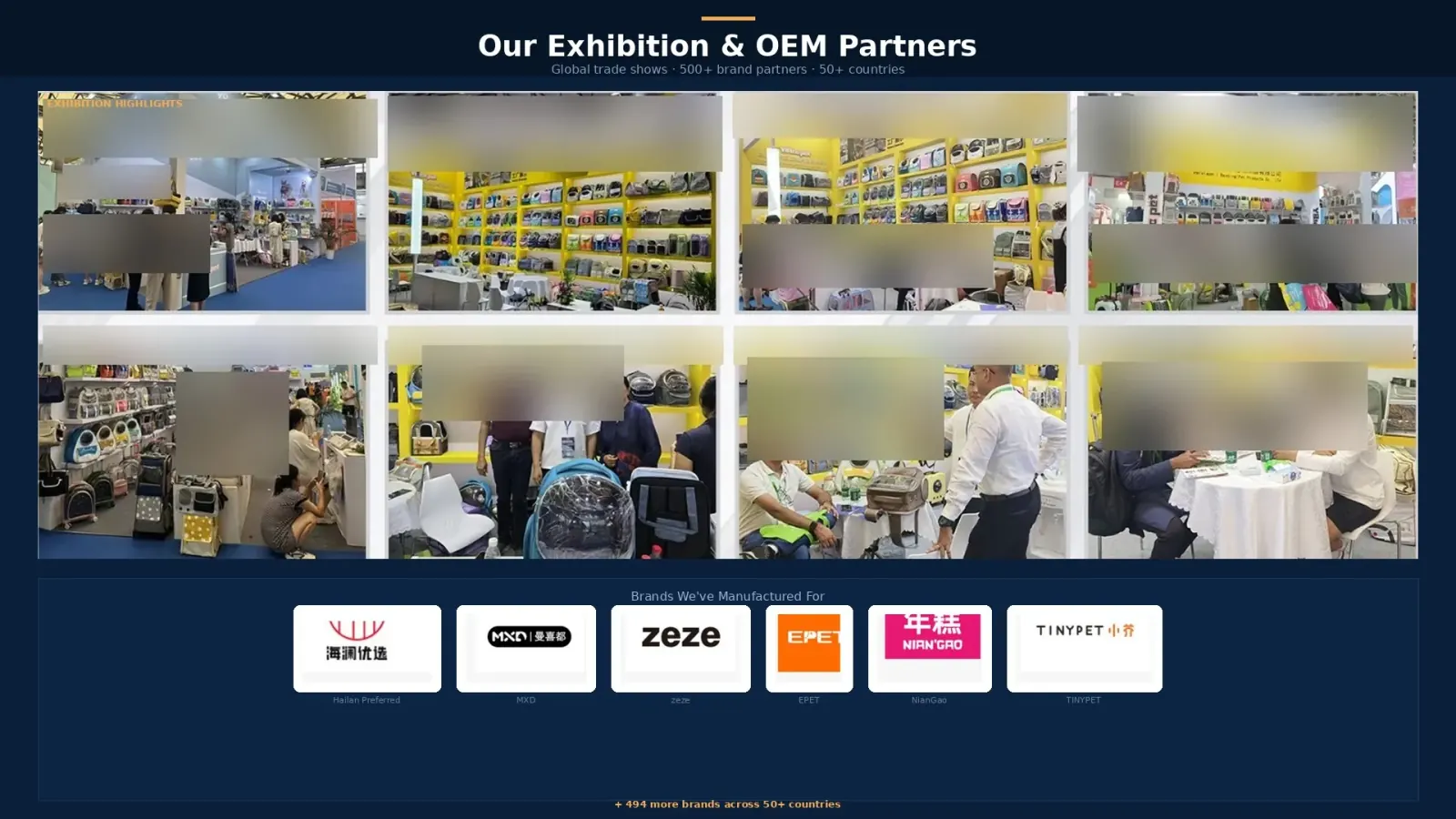 Our Exhibition & OEM Partners