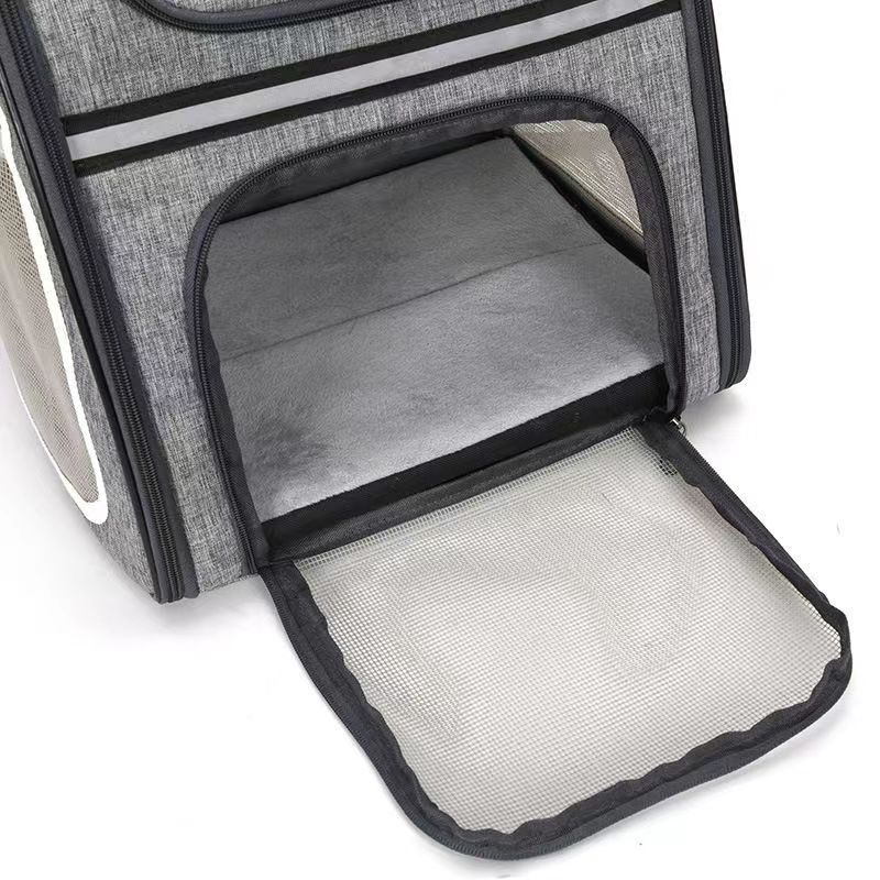 Foldable Breathable Cat Backpack for Travel - Image 4
