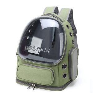 Space Capsule Pet Carrier Backpack Large Capacity Breathable Expandable Portable