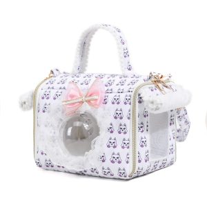 Pet Carrier Shoulder Sling Bag Breathable Foldable Portable