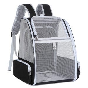 Pet Carrier Travel Bag Breathable Expandable Portable