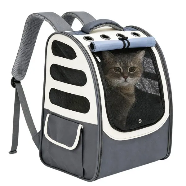 Custom printed pet carrier travel bag for retail brands