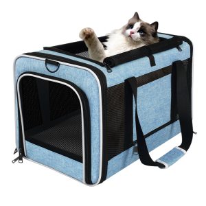 Pet Carrier Handbag Breathable Foldable Portable