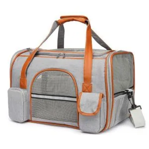 Pet Car Seat Carrier Breathable Foldable Portable