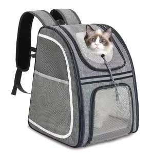 Pet Backpack Carrier Large Capacity Breathable Foldable