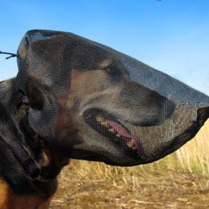 Dog Protective Mask Anti-Grass Breathable Outdoor Muzzle