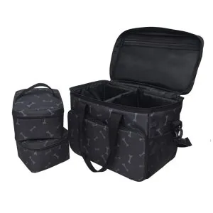 Pet Travel Bag Set Thickened Comfortable Multifunctional Suitcase Dog Backpack