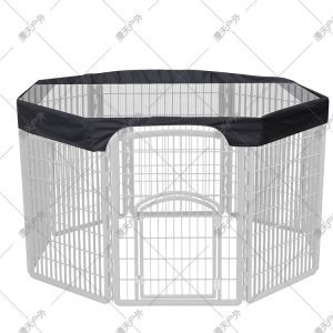 Octagonal Pet Playpen Top Cover Sun Shade Breathable