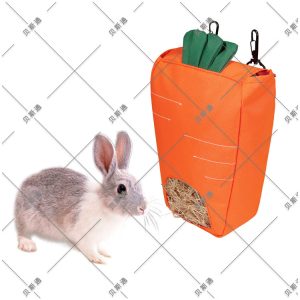 Hanging Rabbit Feeder Bag for Small Pets