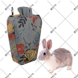 Printed Hanging Pet Feeding Bag 10x7x22cm