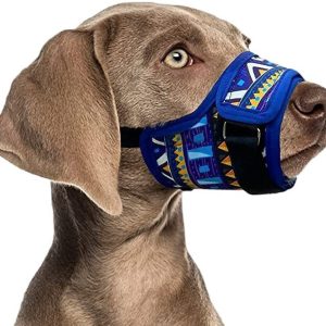 Long-Snout Dog Muzzle Anti-Biting Black L