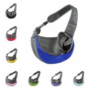 Portable Crossbody Pet Carrier Bag For Cat And Dog