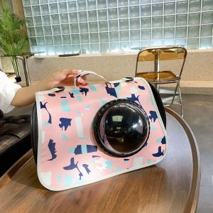 Large Space Pet Carrier Bag With Space Capsule