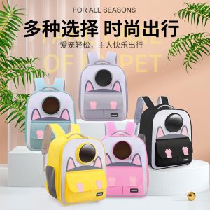 Portable Pet Carrier Backpack For Cats