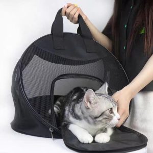 Portable Foldable Triangular Pet Carrier Bag