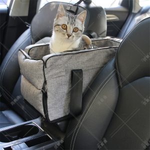 Square 2-in-1 Car Pet Carrier 42x20x22cm