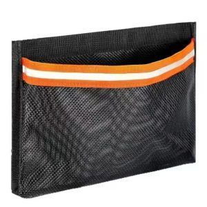 Boat Storage Bag Mesh Portable Reflective Strip Car Storage Pouch
