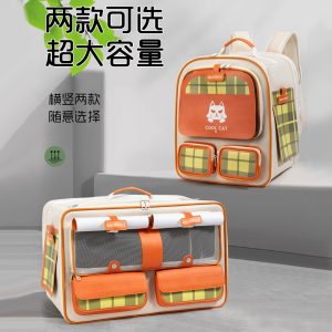 Large Capacity Breathable Pet Backpack Carrier S08