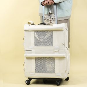 Large Capacity Pet Rolling Carrier S01