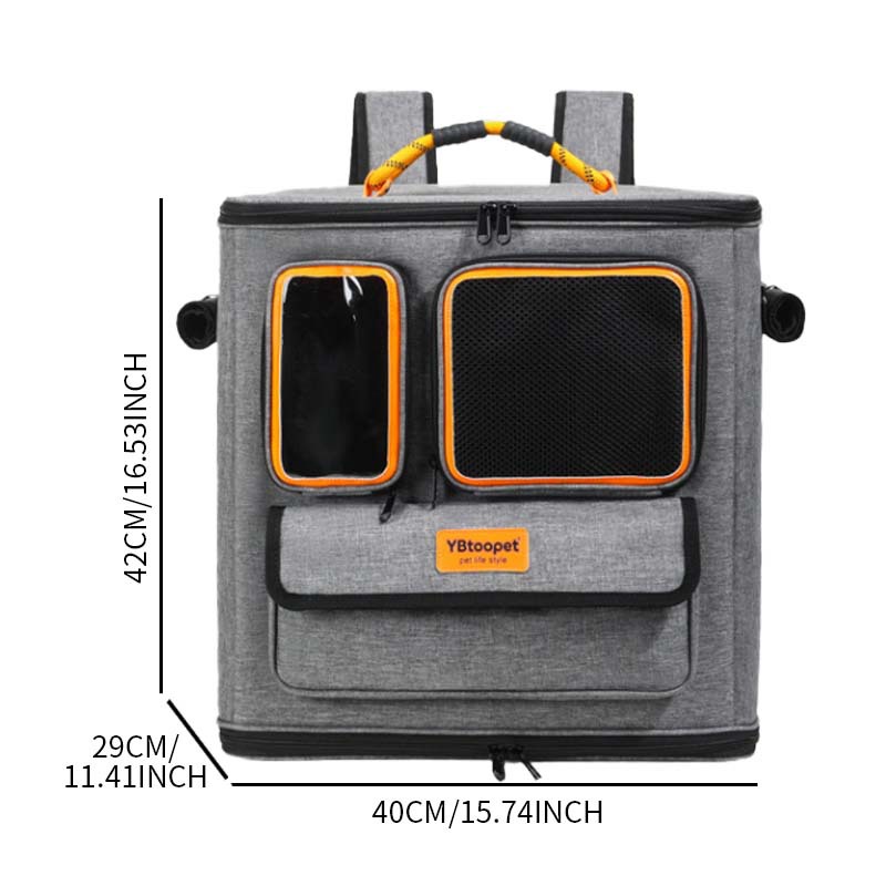Large Capacity Foldable Pet Rolling Carrier Style A - Image 2
