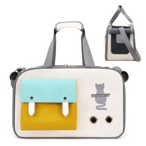 Large Capacity Breathable Soft-Sided Pet Carrier