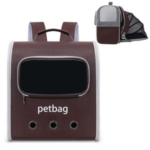Expandable Transparent Window Cat Backpack Carrier S02