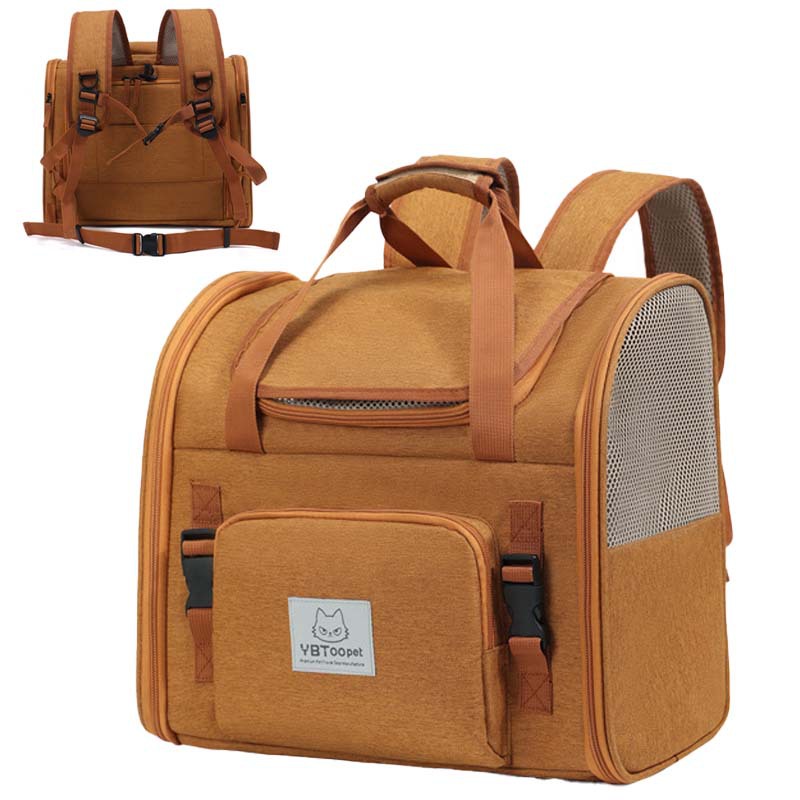 Capacity Breathable Pet Backpack Carrier Style D