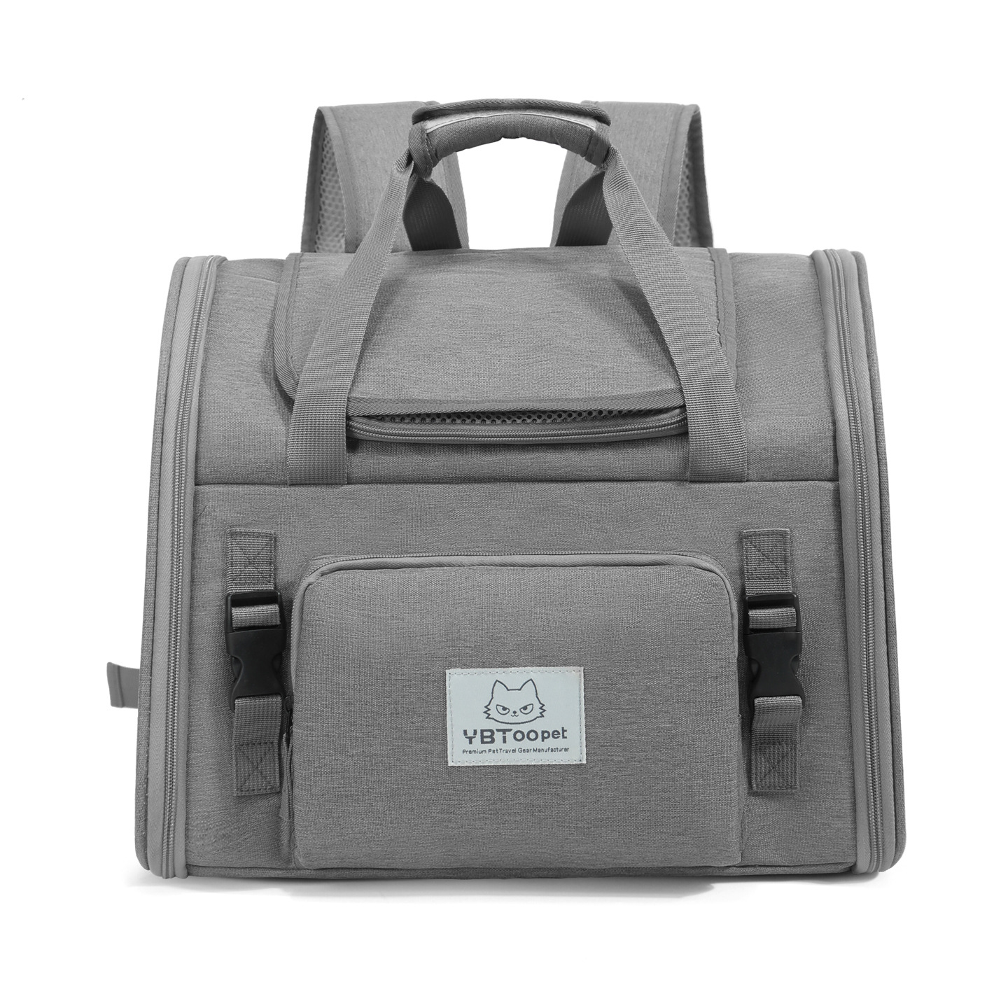 Capacity Breathable Pet Backpack Carrier Style D - Image 6