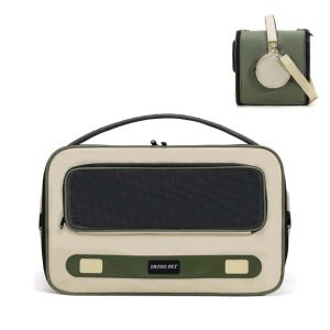 Large Capacity Foldable Breathable Cat Carrier