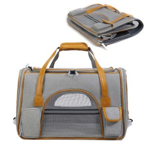 Foldable Breathable Pet Rolling Carrier S01