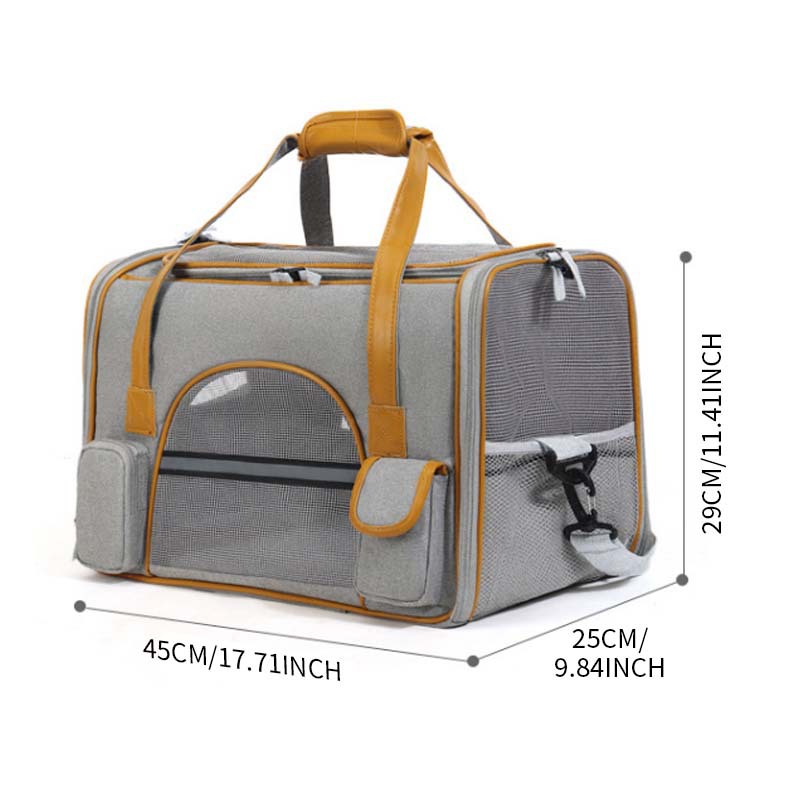 Foldable Breathable Pet Rolling Carrier S01 - Image 2
