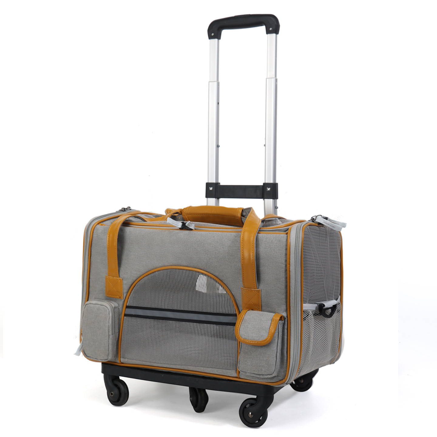 Foldable Breathable Pet Rolling Carrier S01 - Image 5