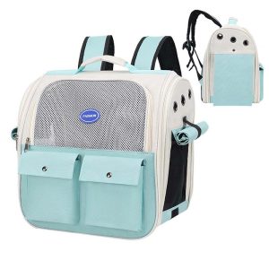 Large Capacity Breathable Space Capsule Pet Backpack S06