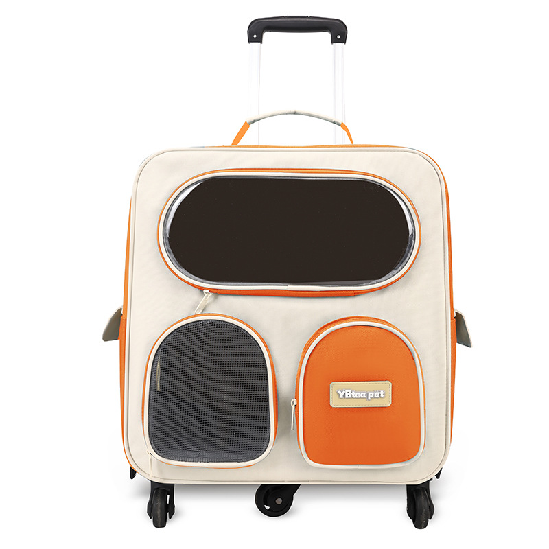 Large Capacity Pet Rolling Carrier Style C - Image 5