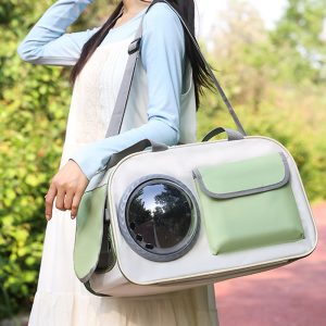 Large Capacity Breathable Space Capsule Pet Backpack S07