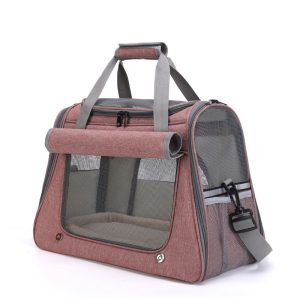 Roll-Up Window Large Capacity Breathable Cat Soft Carrier