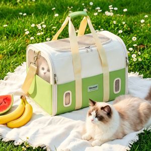 Stylish Foldable Breathable Cat Carrier S01