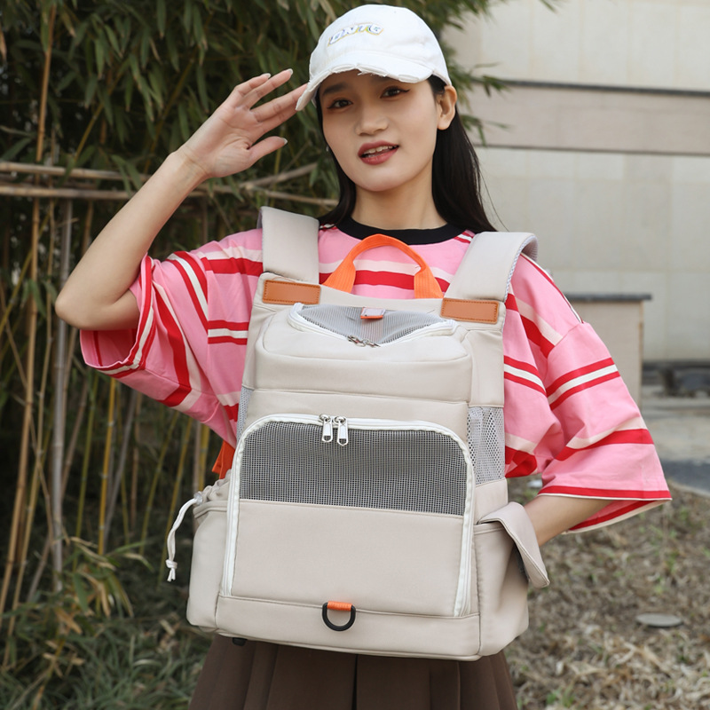 Capacity Breathable Cat Backpack Carrier Style B S02 - Image 3
