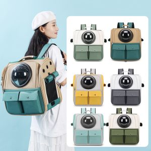 Large Capacity Foldable Space Capsule Pet Backpack S05
