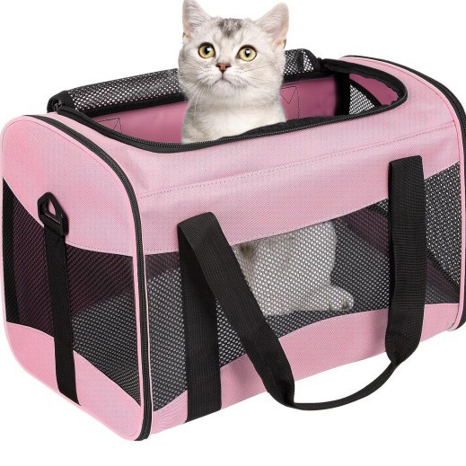 Foldable Breathable Soft-Sided Pet Carrier S02 - Image 5