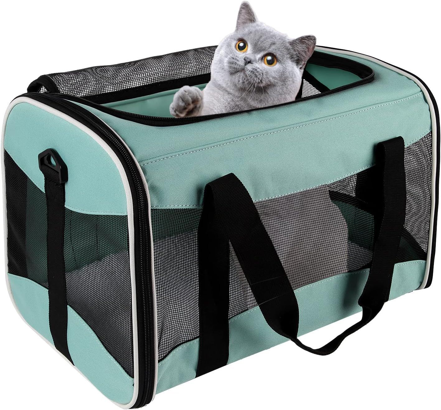 Foldable Breathable Soft-Sided Pet Carrier S02 - Image 6