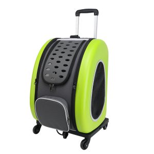 Foldable Breathable Pet Rolling Carrier S02