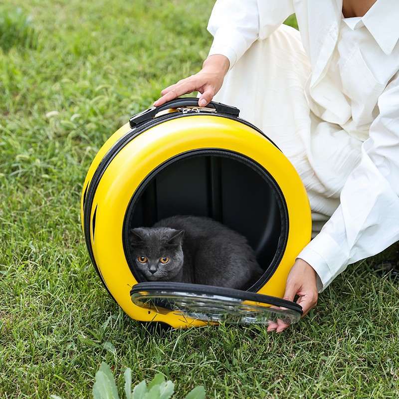 Window Large Capacity Pet Rolling Carrier S03 - Image 3