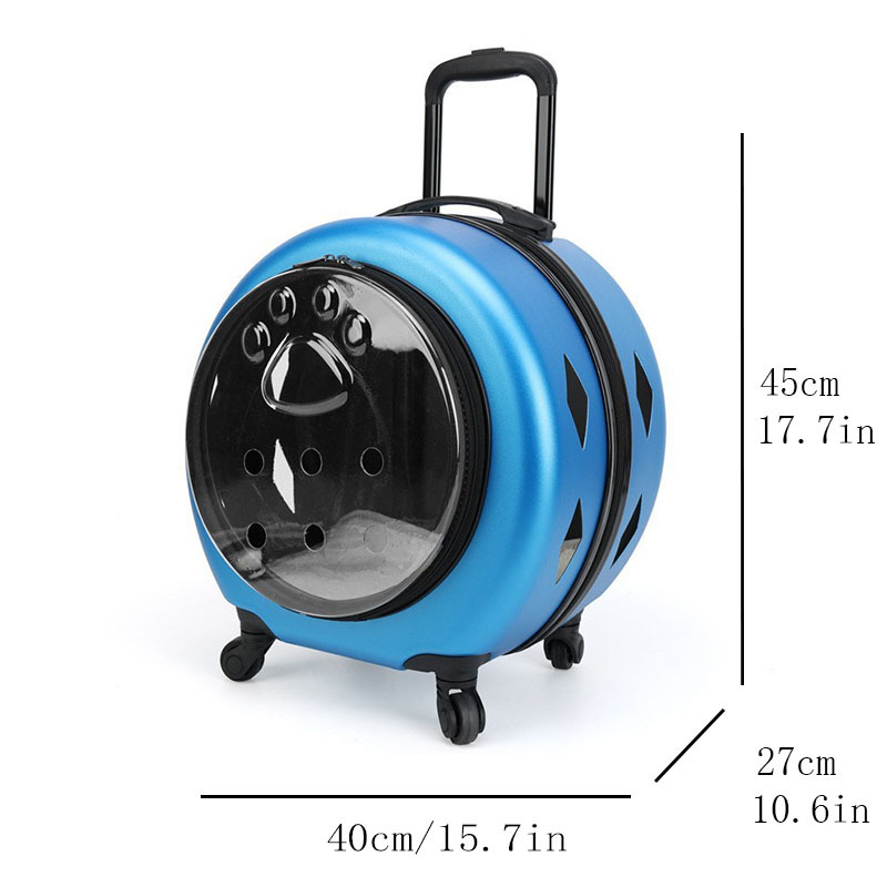 Window Large Capacity Pet Rolling Carrier S03 - Image 6