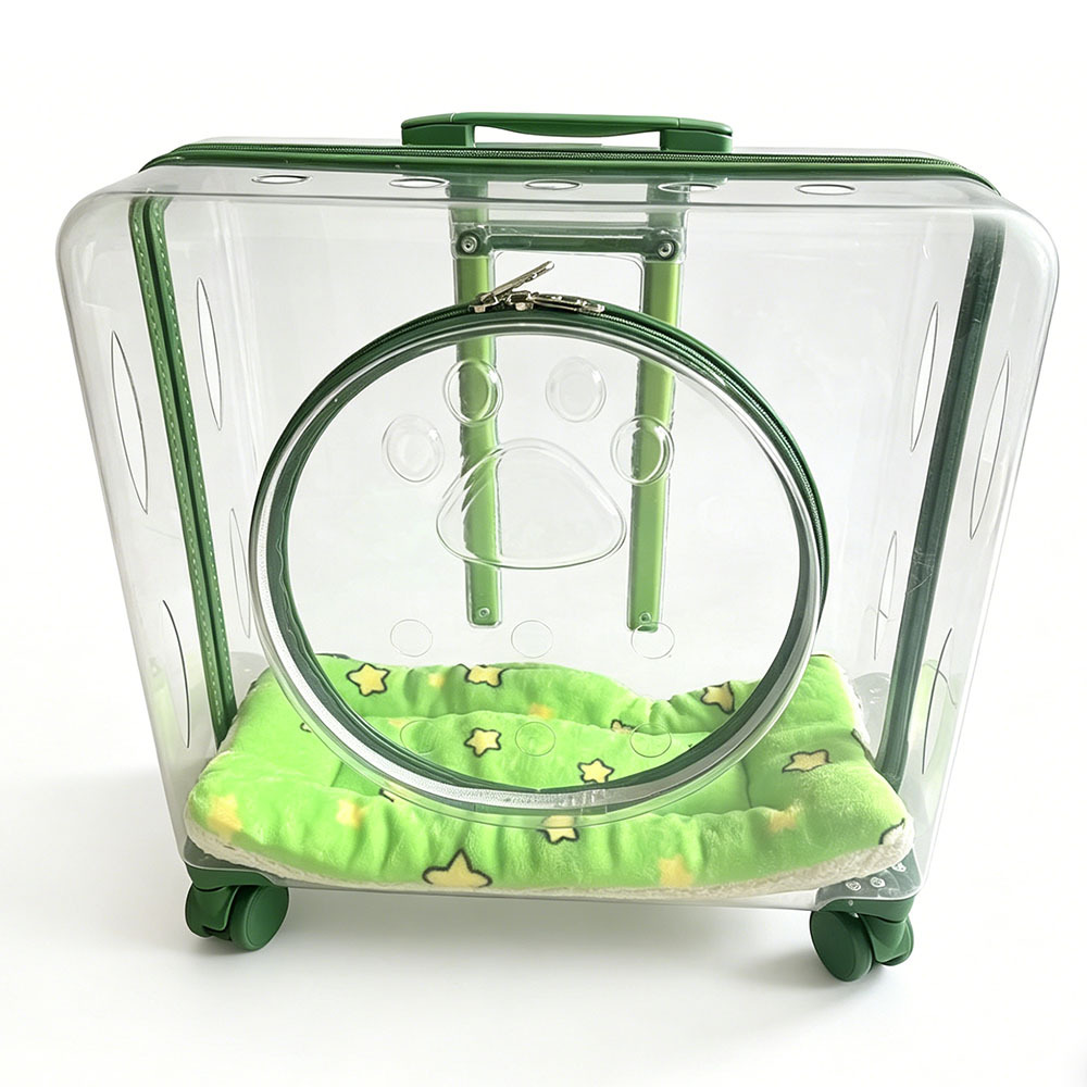 Window Large Capacity Pet Rolling Carrier S05 - Image 6