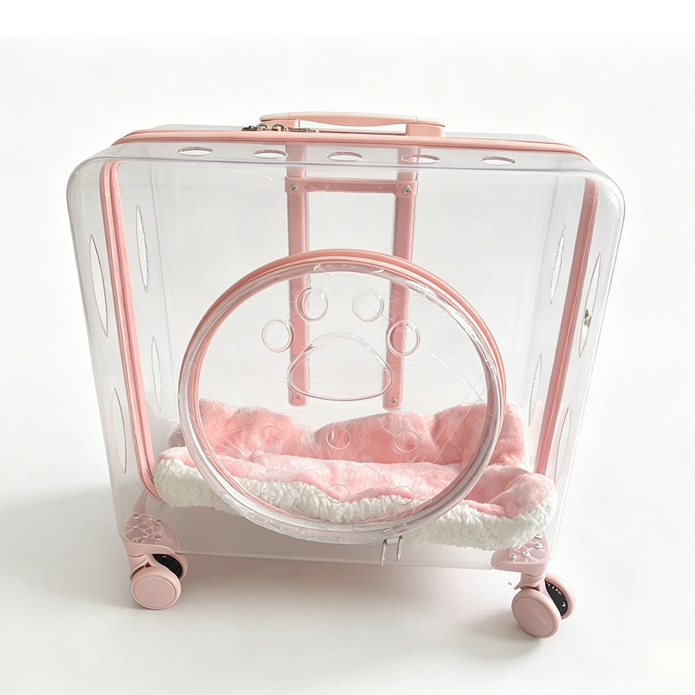 Window Large Capacity Pet Rolling Carrier S05 - Image 7